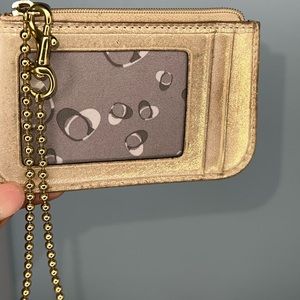 Classic Coach Mini Id Card Wallet
